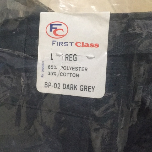 Men’s charcoal Grey work pants NWT Sz L - Picture 8 of 8